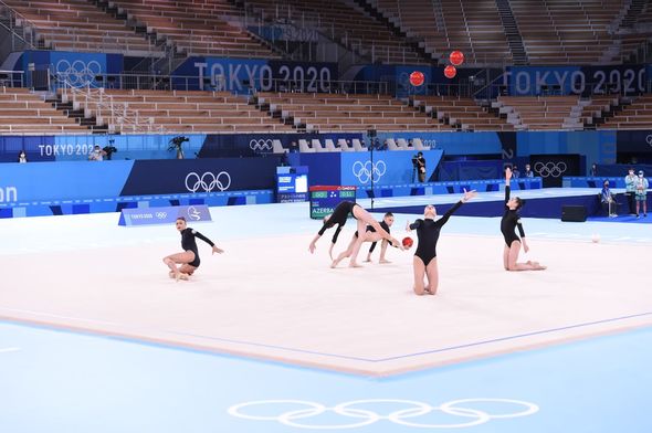Tokio-2020: Bədii gimnastika üzrə qrup hərəkətləri komandamız finala vəsiqə qazana bilmədi - FOTO